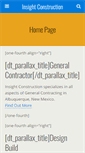 Mobile Screenshot of insightnm.com