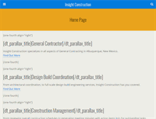 Tablet Screenshot of insightnm.com